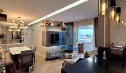 Apartamento com 2 dormitórios à venda, 70 m² por R$ 765.000,00 - Barcelona - São Caetano do Sul/SP