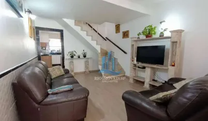 Sobrado com 3 dormitórios à venda, 128 m² por R$ 745.000,00 - Santa Paula - São Caetano do Sul/SP