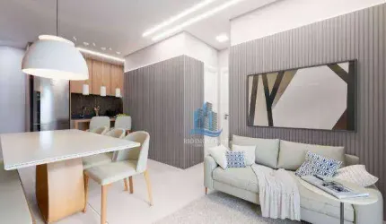 Apartamento com 2 dormitórios à venda, 48 m² por R$ 472.000,00 - Vila Bastos - Santo André/SP