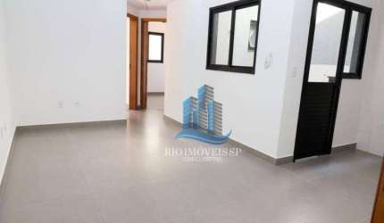 Apartamento com 2 dormitórios à venda, 41 m² por R$ 355.000,00 - Campestre - Santo André/SP