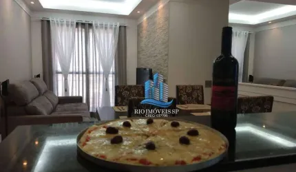 Apartamento com 3 dormitórios à venda, 63 m² por R$ 620.000 - Campestre - Santo André/SP