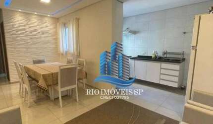 Cobertura com 3 dormitórios à venda, 160 m² por R$ 655.000 - Casa Branca - Santo André/SP
