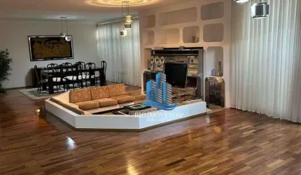 Casa com 6 dormitórios à venda, 463 m² por R$ 8.550.000 - Vila Assunção - Santo André/SP