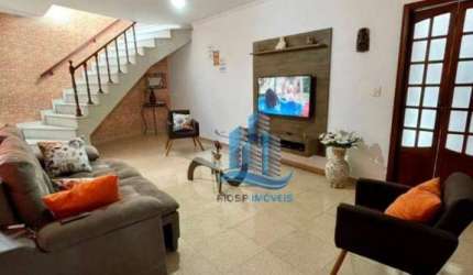 Sobrado com 3 dormitórios à venda, 167 m² por R$ 1.010.000,00 - Mauá - São Caetano do Sul/SP