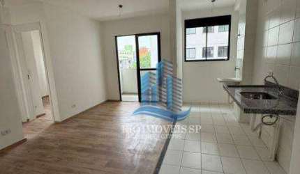 Apartamento com 2 dormitórios à venda, 45 m² por R$ 361.000,00 - Vila Palmares - Santo André/SP
