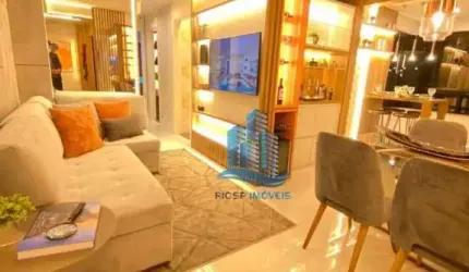 Apartamento com 3 dormitórios à venda, 90 m² por R$ 1.031.000,00 - Campestre - Santo André/SP