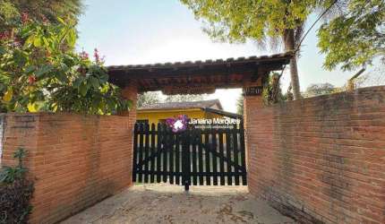 Chácara com 2 dormitórios à venda, 2800 m² por R$ 390.000,00 - Santaella - Araçariguama/SP