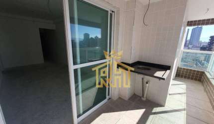 Apartamento à venda, 74 m² por R$ 650.000,00 - Boqueirão - Praia Grande/SP