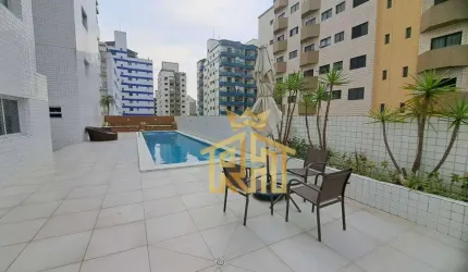 Apartamento à venda, 87 m² por R$ 600.000,00 - Aviação - Praia Grande/SP