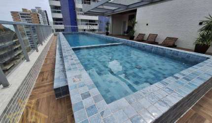 Apartamento com 2 dormitórios à venda, 76 m² por R$ 630.000,00 - Canto do Forte - Praia Grande/SP