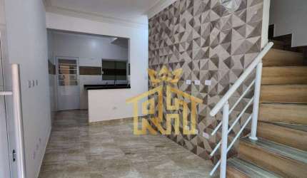 Sobrado à venda, 54 m² por R$ 350.000,00 - Vila Guilhermina - Praia Grande/SP