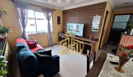 Apartamento com 2 dormitórios à venda, 55 m² por R$ 320.000,00 - Vila Guilhermina - Praia Grande/SP