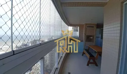 Apartamento de 3 dormitórios (1 suíte) na Aviação em Praia Grande - SP - Vista Mar