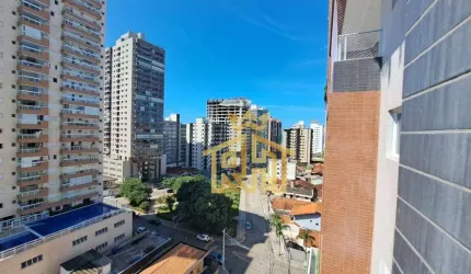 Apartamento com 2 dormitórios para alugar, 67 m² por R$ 4.000,02/mês - Vila Guilhermina - Praia Grande/SP