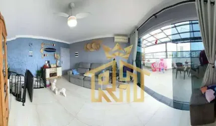 Cobertura  Duplex de 3 dormitórios (2 suítes) no bairro do Caiçara em Praia Grande - SP