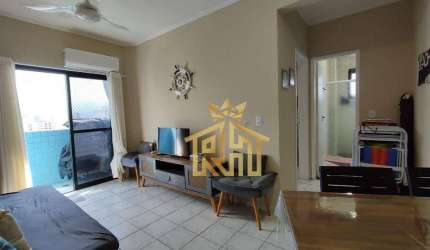 Apartamento de 1 quarto no bairro de Aviação em Praia Grande - SP