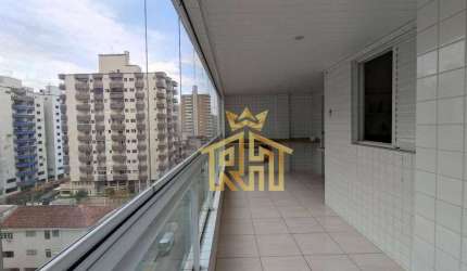 Apartamento de 3 dormitórios ( 2 suítes) no bairro de Ocian em Praia Grande - SP -