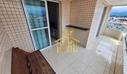 Apartamento com 2 dormitórios, 76 m² - venda por R$ 460.000,00 ou aluguel por R$ 2.800,02/mês - Aviação - Praia Grande/SP