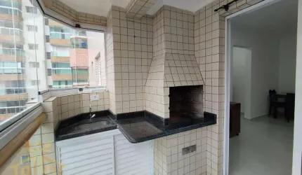Apartamento de 1 dormitório no bairro de Vila Tupi em Praia Grande - SP