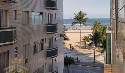 Apartamento de 2 quartos no bairro de Guilhermina em Praia Grande - SP