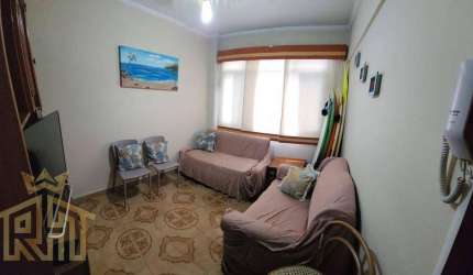 Apartamento de 1 quarto a venda no bairro do Boqueirão em Praia Grande - SP