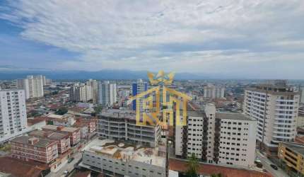 Apartamento com 2 dormitórios à venda, 91 m² por R$ 550.000,00 - Aviação - Praia Grande/SP
