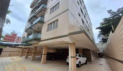 Apartamento 02 dormitórios - sacada - 1 vaga - Vila Tupi - Praia Grande