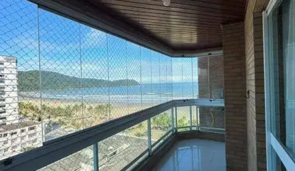 Apartamento de 2 quartos, 1 suíte no bairro de Boqueirão em Praia Grande - SP - Vista Mar