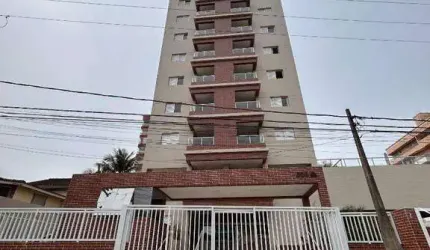 Apartamento Novo - 1 dormitório - sacada com churrasqueira - Lazer - 1 vaga - Aviação - Praia Grande