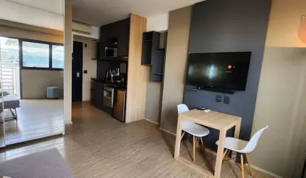 Apartamento para Locação em Barueri, Alphaville Centro Industrial e Empresarial/Alphaville., 1 dormitório, 1 suíte, 1 banheiro, 1 vaga