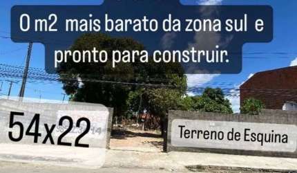 Oferta de um excelente tereno de esquina na Cidade dos Funcionarios