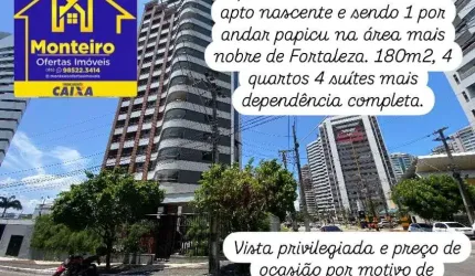 Oportunidade e oferta de um espetacular apto 1 por andar área nobre