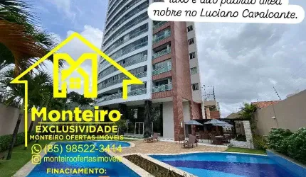 Oferta de últimas unidade espetacular aptos alto padrão área nobre Luciano Cavalcante
