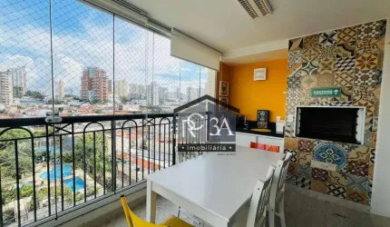 APARTAMENTO A VENDA COM 95 M² COM 3 DORMITORIOS, SACADA GOURMET, 2 VAGAS.