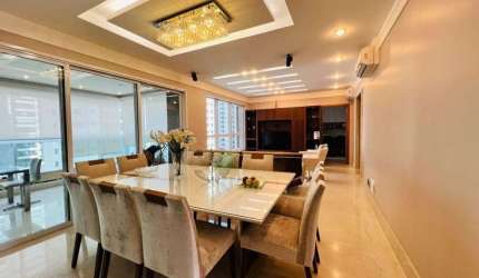Apartamento com 4 dormitórios à venda, 218 m² por R$ 3.400.000,00 - Anália Franco - São Paulo/SP