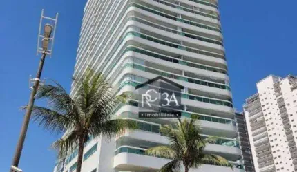 Apartamento com 3 dormitórios à venda, 119 m² por R$ 1.800.000 - Canto do Forte - Praia Grande/SP