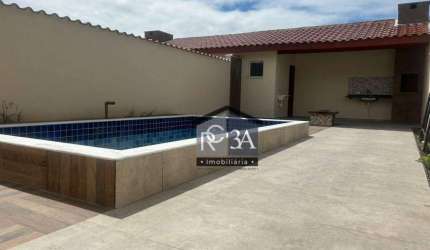 Casa com 2 dormitórios à venda, 87 m² por R$ 380.000 - Cibratel II - Itanhaém/SP