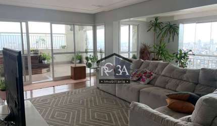 Apartamento tipo cobertura para alugar ou vender,  211m²,  4 vagas. Av. Guilherme Giorgi,  Vila Carrão - SP