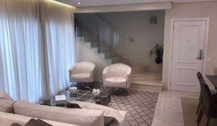 Cobertura com 3 dormitórios à venda, 234 m², 3 vagas no Anália Franco - São Paulo/SP
