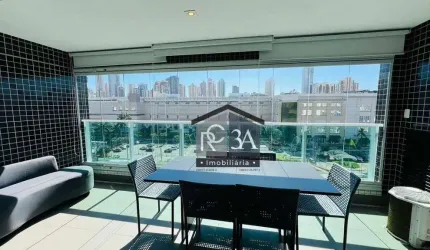 Apartamento com 1 dormitório para alugar, 55 m² por R$ 5.380,00/mês - Jardim Anália Franco - São Paulo/SP