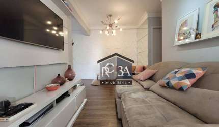 Apartamento para comprar com 64m², 2 dormitórios, sendo 1 suíte, varanda gourmet, 1 vaga. Rua Atucuri, Tatuapé - SP