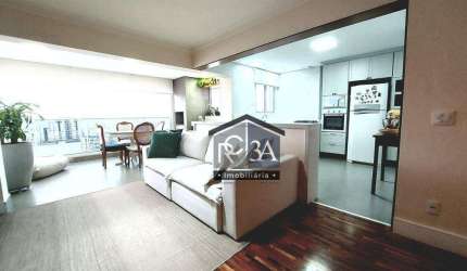 Apartamento para vender com 118m², varanda goumet com churrasqueira carvão. Rua Vale Formoso, Tatuapé - São Paulo/SP