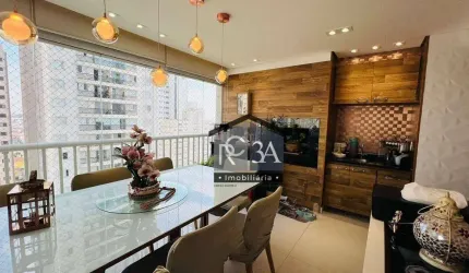 Apartamento com 3 dormitórios à venda, 137 m² por R$ 1.750.000,00 - Tatuapé - São Paulo/SP