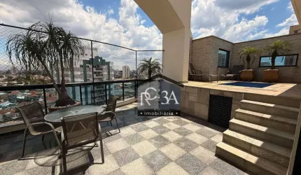 Cobertura com 4 dormitórios à venda, 228 m² por R$ 2.400.000,00 - Anália Franco - São Paulo/SP