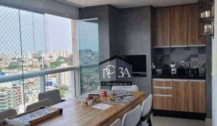 Apartamento com 3 suítes à venda, 105 m² por R$ 1.352.000 - Anália Franco - São Paulo/SP