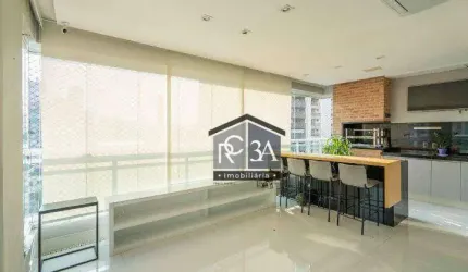 Apartamento de alto padrão com 3 dormitórios à venda, 171 m² por R$ 3.500.000 - Tatuapé - São Paulo/SP
