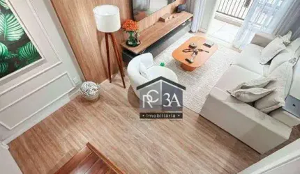 Apartamento duplex com 2 dormitórios à venda, 76 m² por R$ 850.000 - Tatuapé - São Paulo/SP