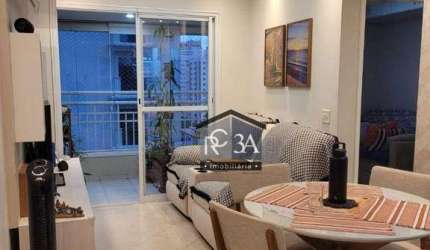 Apartamento com 2 dormitórios para alugar, 53 m²  - Tatuapé - São Paulo/SP