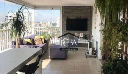 Apartamento com 3 dormitórios para alugar, 137 m² por R$ 11.057,61/mês - Água Rasa - São Paulo/SP