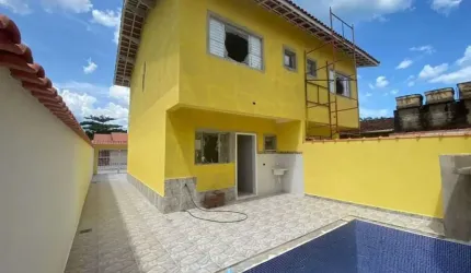 Sobrado com 2 dormitórios à venda, 90 m² por R$ 378.900,00 - Campos Elíseos - Itanhaém/SP